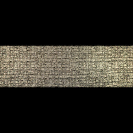 Metallic Gold and Black Abstract Jacquard