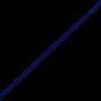 Single Faced Velvet Ribbon Made in Italy - 1/4" - Royal Blue - Sabine Collection