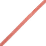 Single Faced Velvet Ribbon Made in Italy - 1/4" - Dark Dusty Rose - Sabine Collection