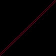 Single Faced Velvet Ribbon Made in Italy - 1/4" - Dark Red - Sabine Collection