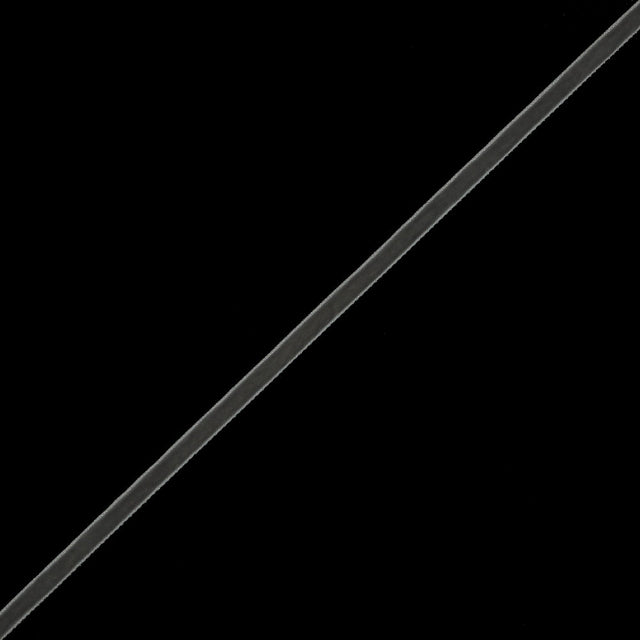 Single Faced Velvet Ribbon Made in Italy - 1/4" - Gray - Sabine Collection