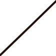Single Faced Velvet Ribbon Made in Italy - 1/4" - Brown - Sabine Collection
