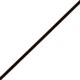 Single Faced Velvet Ribbon Made in Italy - 1/4" - Brown - Sabine Collection