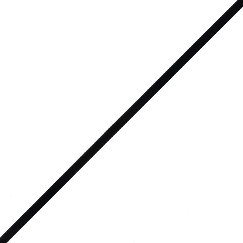 Single Faced Velvet Ribbon Made in Italy - 1/4" - Black - Sabine Collection