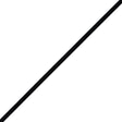 Single Faced Velvet Ribbon Made in Italy - 1/4" - Black - Sabine Collection