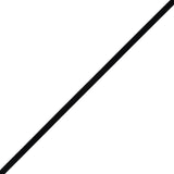 Single Faced Velvet Ribbon Made in Italy - 1/4" - Black - Sabine Collection