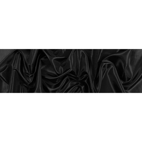 Flame Retardant Polyester Woven - Black
