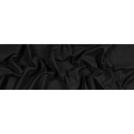 Brushed Cotton Duvetyne 9oz - Black