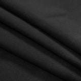 Brushed Cotton Duvetyne 9oz - Black