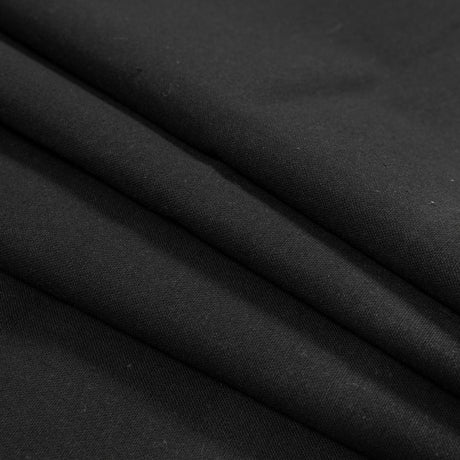 Brushed Cotton Duvetyne 9oz - Black