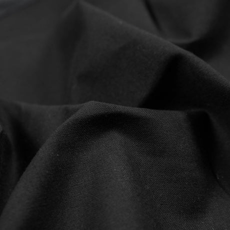 Brushed Cotton Duvetyne 9oz - Black