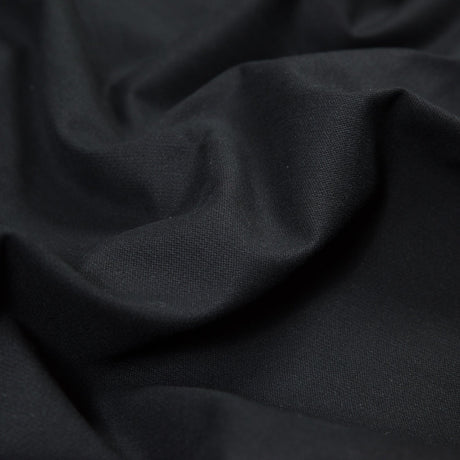 Brushed Cotton Duvetyne 16oz - Black