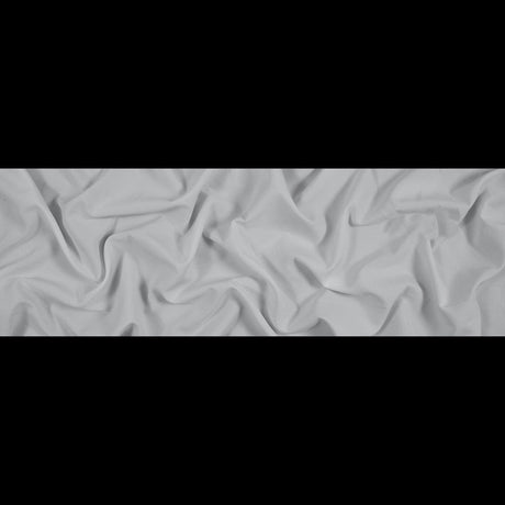 Polyester Poplin - White