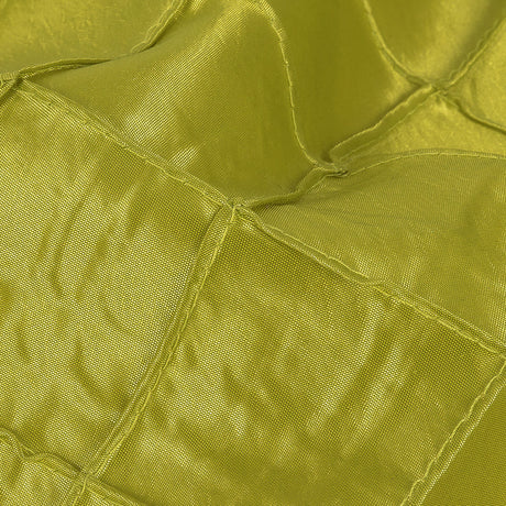 Apple Green Pintuck Satin
