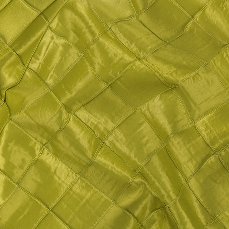 Apple Green Pintuck Satin