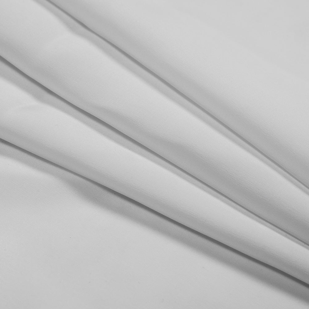 Polyester Peachskin - White