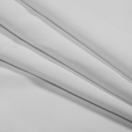 Polyester Peachskin - White