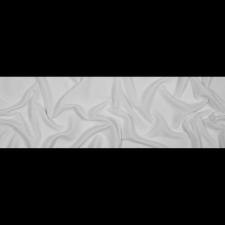 Polyester Peachskin - White
