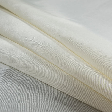 Flame Retardant Polyester Bengaline - Ivory Cream