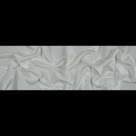 Flame Retardant Polyester Bengaline - Ivory Cream
