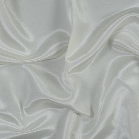 Flame Retardant Polyester Bengaline - Ivory Cream