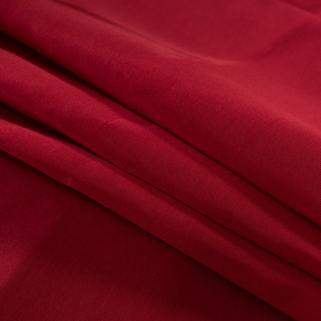 Flame Retardant Polyester Bengaline - Valentine Red