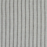 Pale Beige and Black Striped Linen Woven