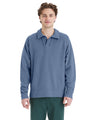 ComfortWash by Hanes® Garment Dye Polo Collar Sweatshirt - GDH490