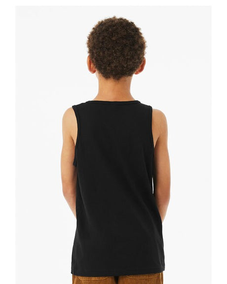 Bella + CanvasÂ Youth Heather CVC Tank - 3480YCVC - S