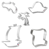 Pirate Cookie Cutter Set 5 Pc HS0511
