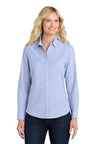 Port Authority® Women's SuperPro Oxford Shirt Wrinkle Resistant Stain Release Professional Top