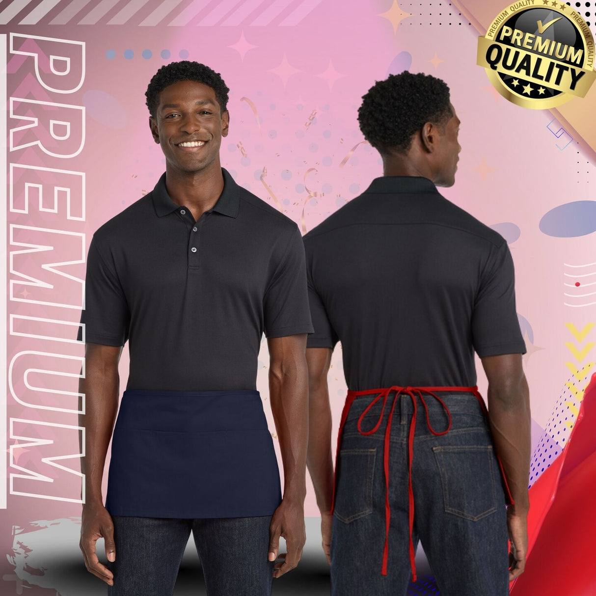 Port Authority® Waist Apron with Pockets