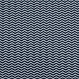 Navy and White Zig Zag Printed Cotton Jersey