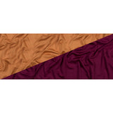Italian Yam and Raspberry Radiance Double Faced Scuba Knit