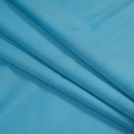 Italian Blue Mist and Moroccan Blue Double Faced Scuba Knit