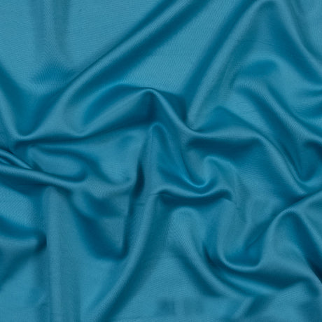 Italian Blue Mist and Moroccan Blue Double Faced Scuba Knit