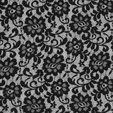 Italian Black Stretch Crochet Lace