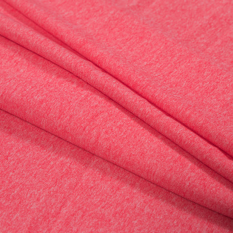 Stretch Performance Jersey - Heathered Neon Coral