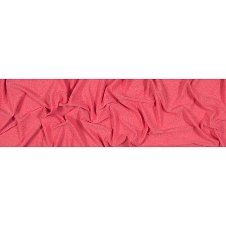 Stretch Performance Jersey - Heathered Neon Coral