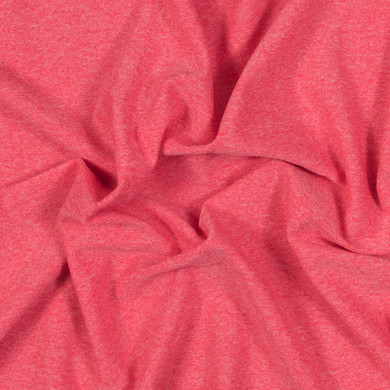 Stretch Performance Jersey - Heathered Neon Coral