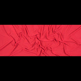 Neon Coral Textural Polyester Stretch Knit