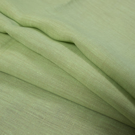 Two-Tone Linen Woven - Lime and Tan - Sanremo Collection