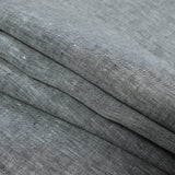 Two-Tone Linen Woven - Black and White - Sanremo Collection