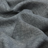 Two-Tone Linen Woven - Black and White - Sanremo Collection