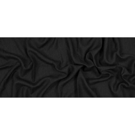 Two-Tone Linen Woven - Black and Gray - Sanremo Collection