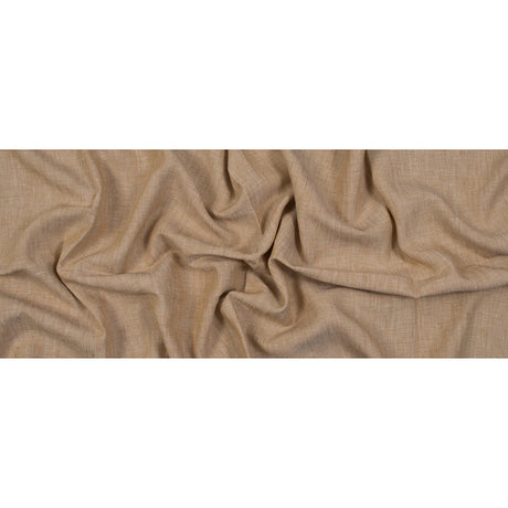 Two-Tone Linen Woven - Fall Leaf and White - Sanremo Collection