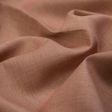Two-Tone Linen Woven - Tan and Brick - Sanremo Collection