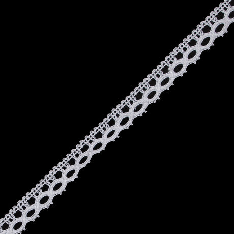 White Crochet Lace Trim - 0.5"