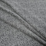 Black and White Minute Floral Polyester Lining
