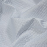 White Square Quilted Polyester Coating